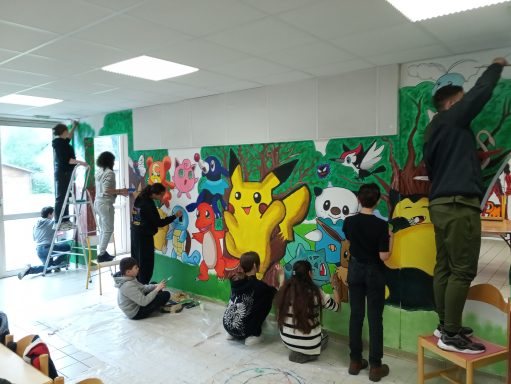 fresque pokemon image