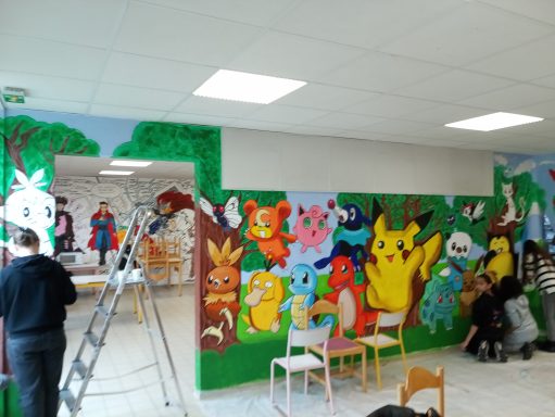 fresque pokemon image