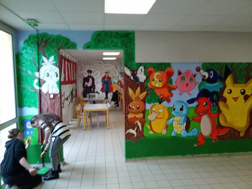 fresque pokemon